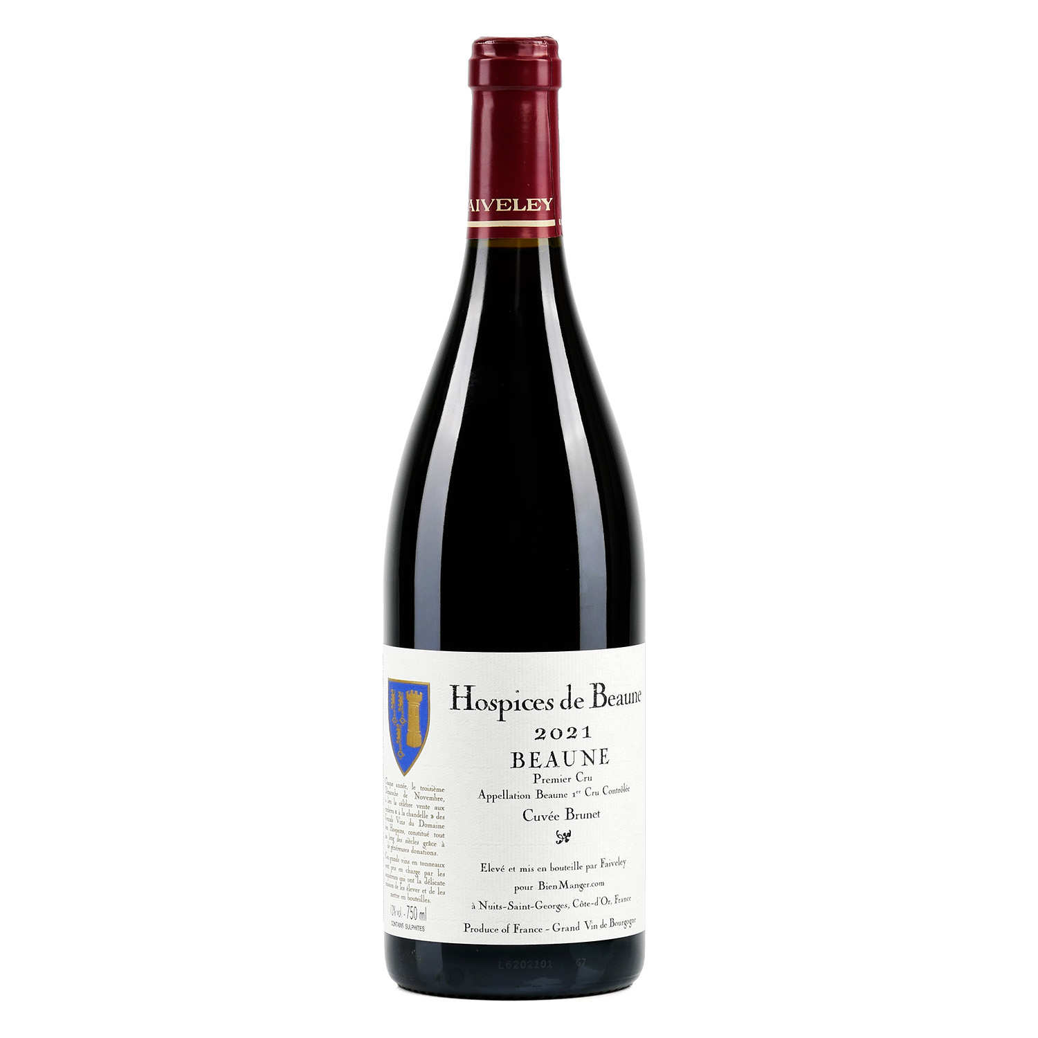 Beaune 1er Cru Cuvée Brunet 2021 – Vin rouge Hospices de Beaune 2021 - Hospices Civils de Beaune