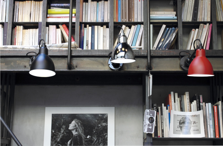 DCW éditions Lampe Gras N304 wandlamp koper