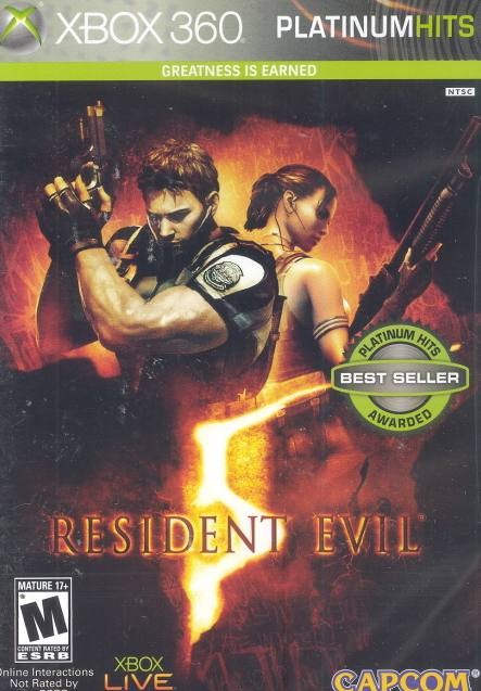 Resident Evil 5 (Platinum Hits) (Import)- Xbox360