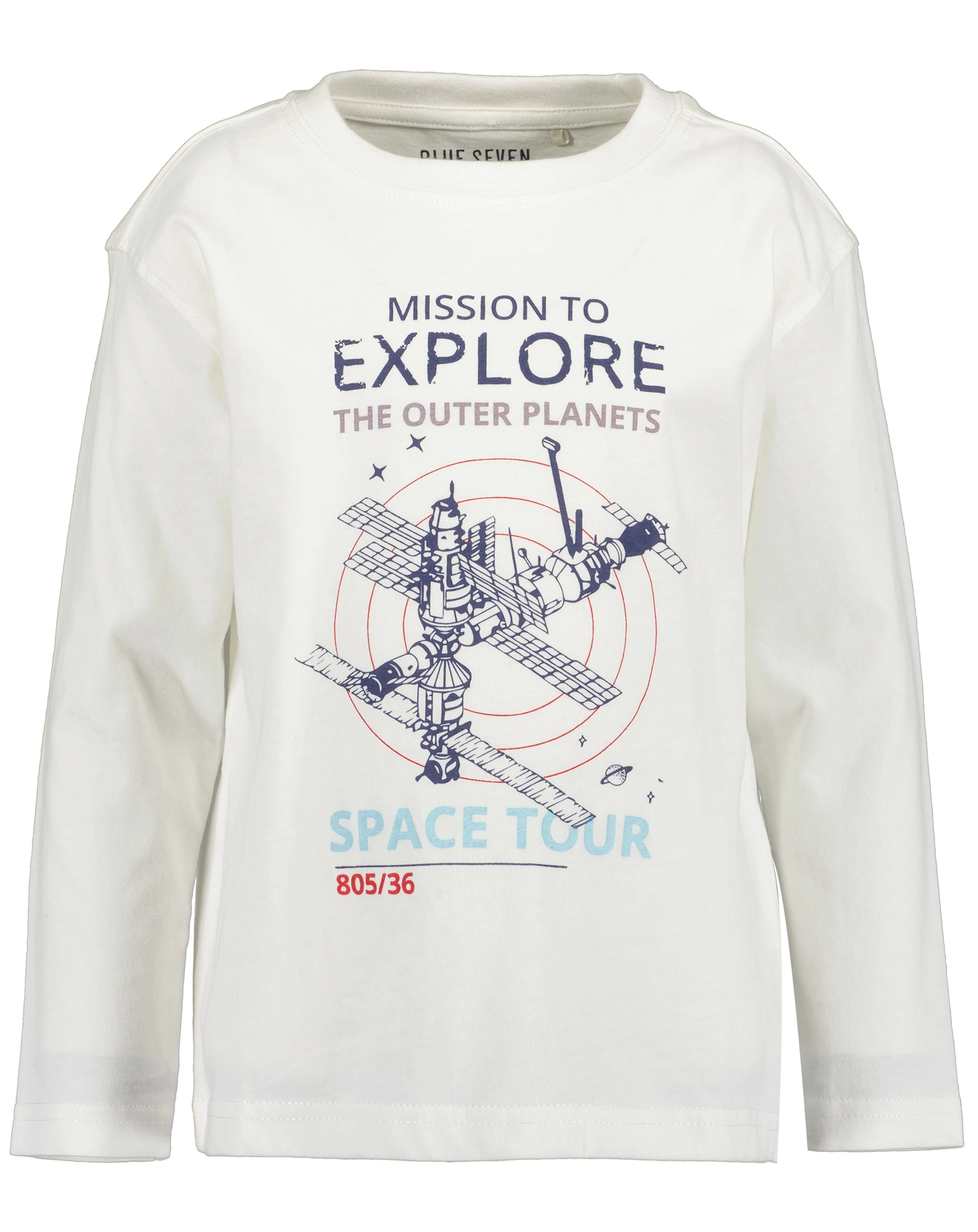 Langarmshirt EXPLORE in offwhite