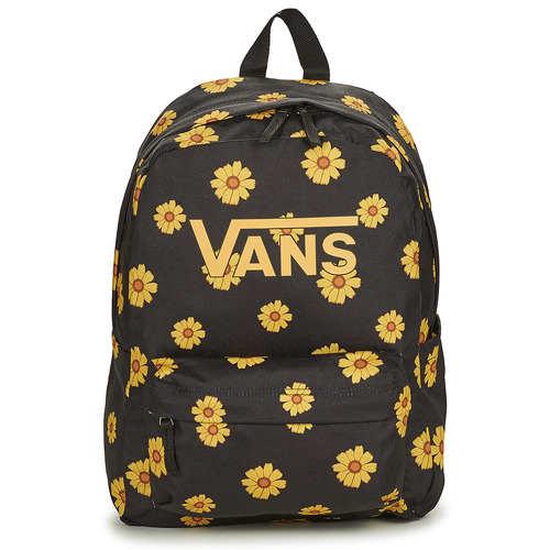 Vans - GIRLS REALM H20 BACKPACK - Noir / Jaune