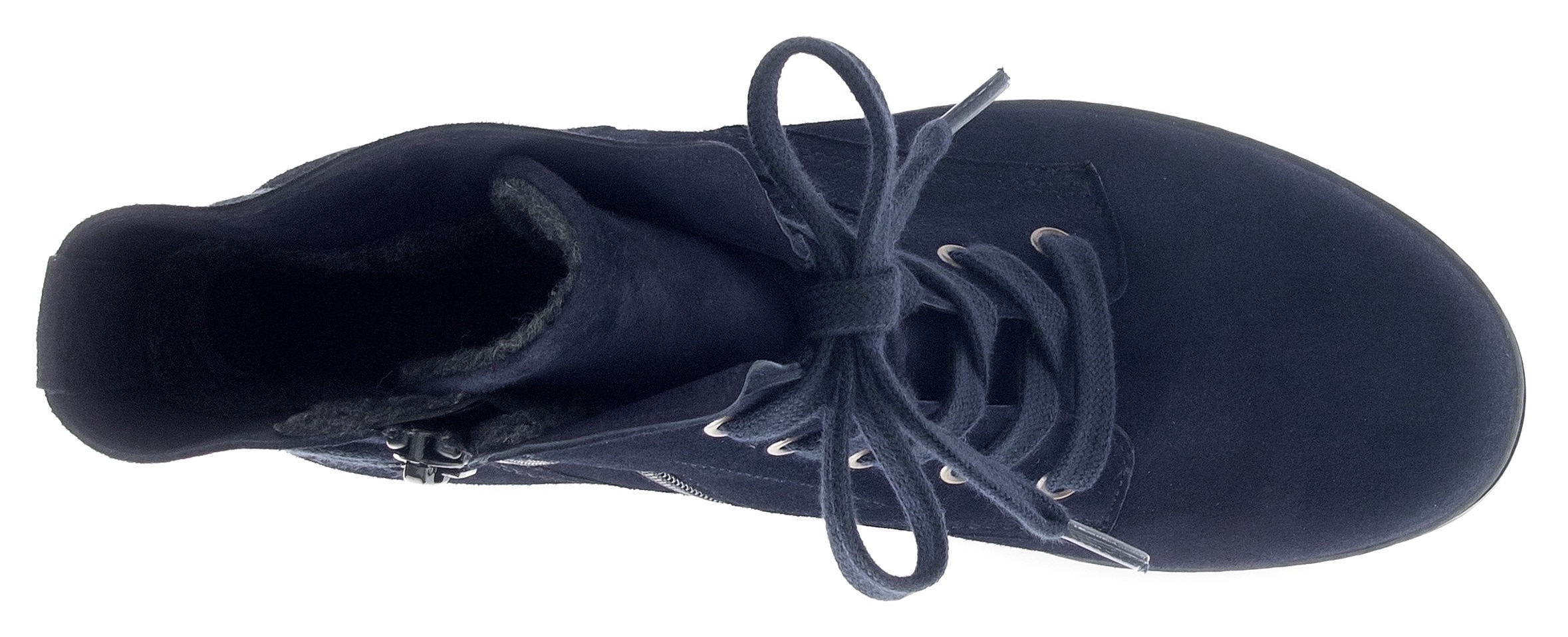Gabor Schnürboots  , Blockabsatz, Schnürstiefelette mit schaftumwickelenden Schnürsenkeln