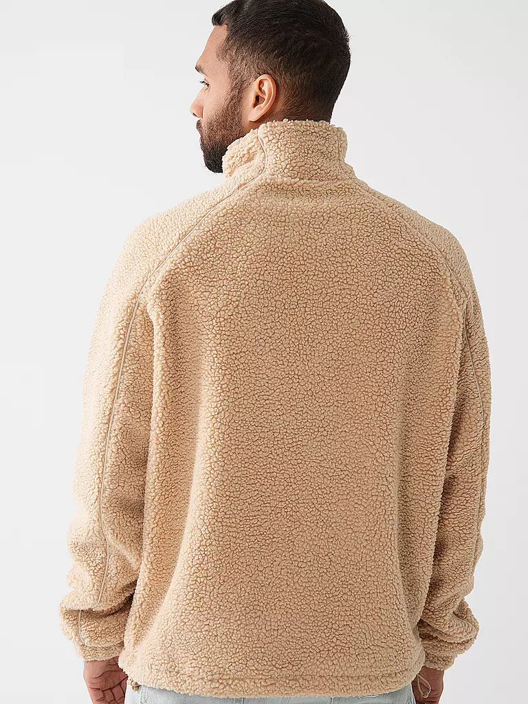 KARL KANI Fleecejacke  beige