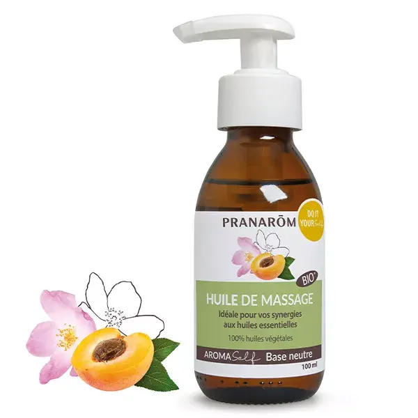 Óleo Base Orgânico e Natural para Massagem Pranarom Aromaself Selection 100ml