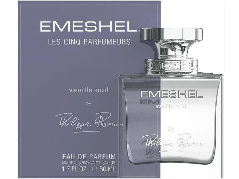 Emeshel Eau de Parfum Vanilla Oud 50 ml Sinnlicher Gourmand-Duft mit Himbeere, Vanille und Oud