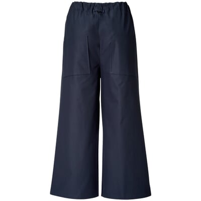 Damenhose Popeline 7/8-Länge, Dunkelblau