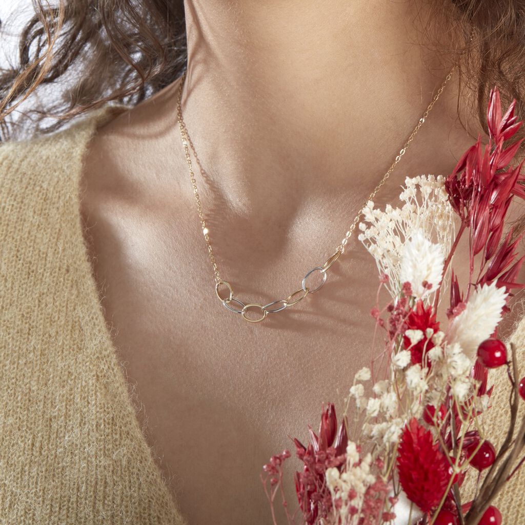 Collier Lucette Or Bicolore