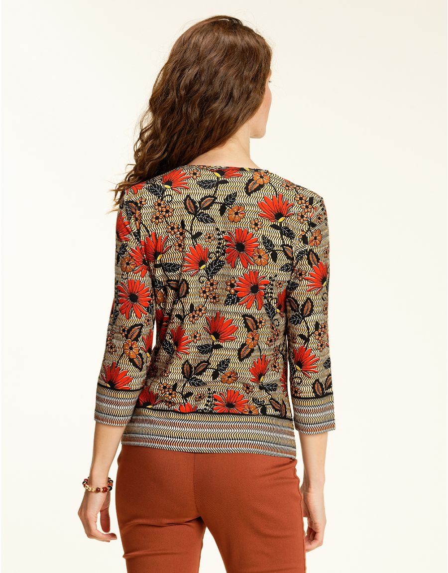 T-shirt imprimé floral