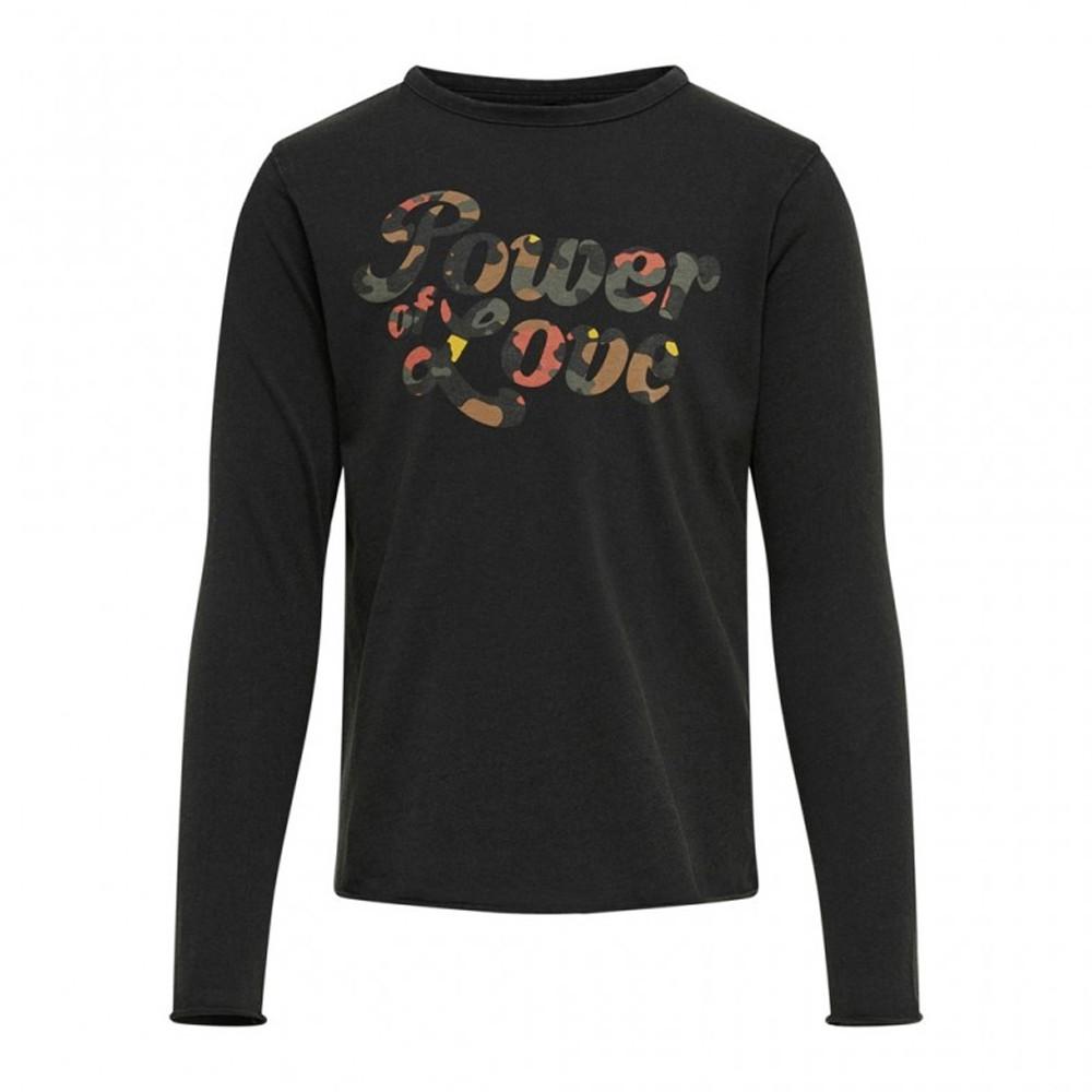 Kids ONLY T-shirt Gris Fille Kids Only Lucy