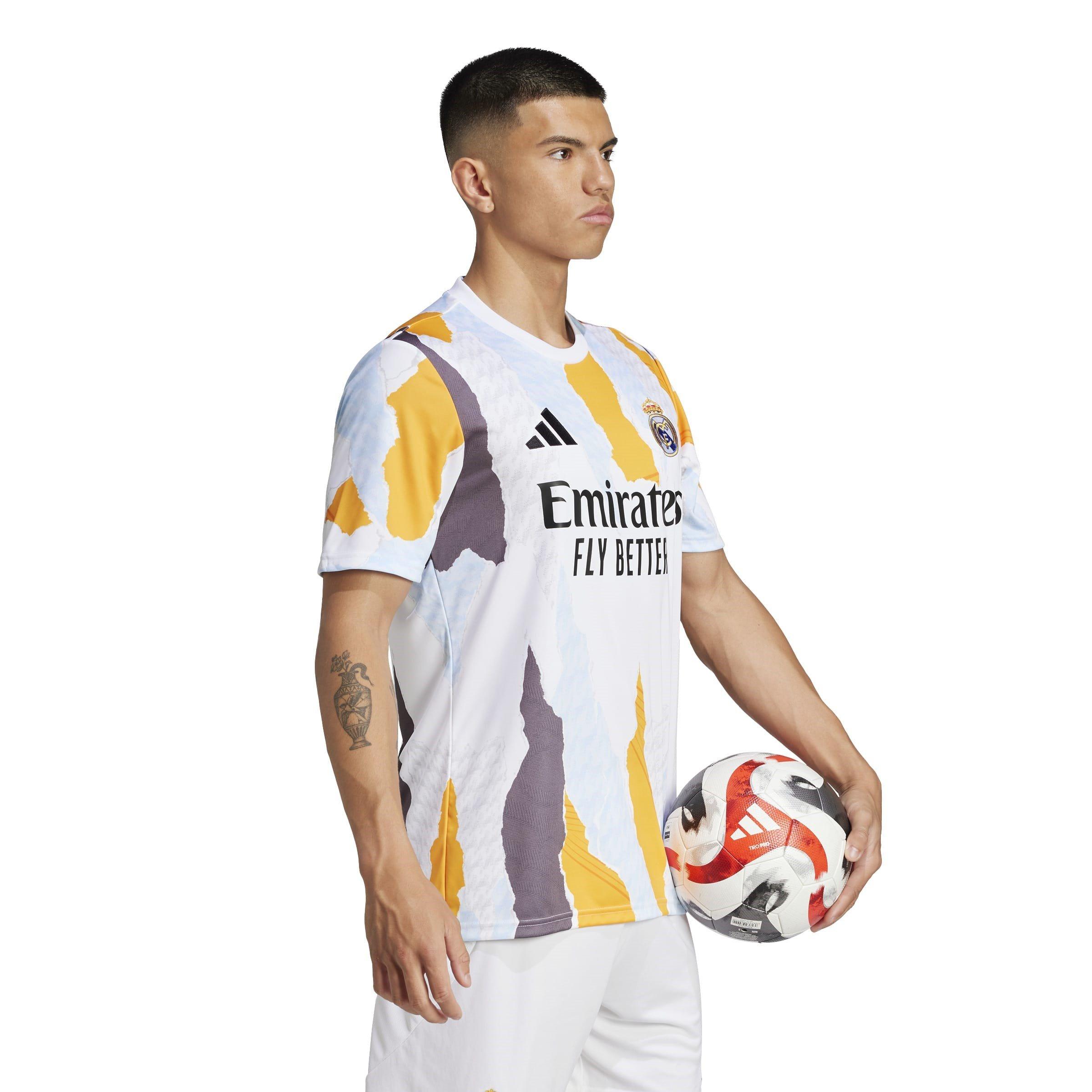 adidas Real Madrid Pre Match Shirt 2024 2025 Adults