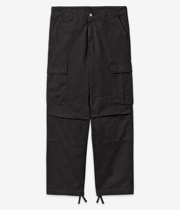 Carhartt WIP Regular Cargo Pant Moraga Hose (black garment dyed)
