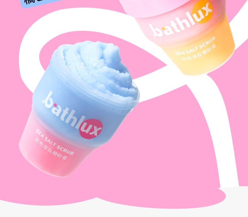 bathlux - Zeezoutscrub - Roze
