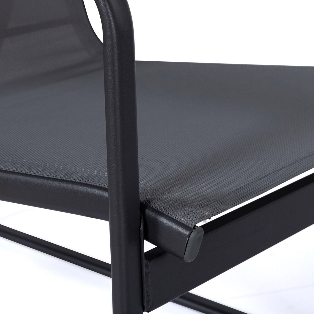 Pratik Garden Salon de jardin 4 places gris