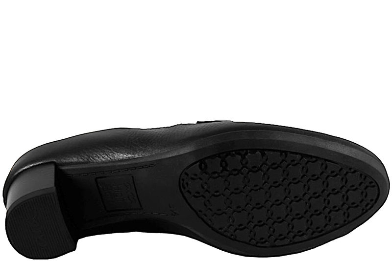 ARA CERCOCALF PUMPS I SORT GLAT SKIND
