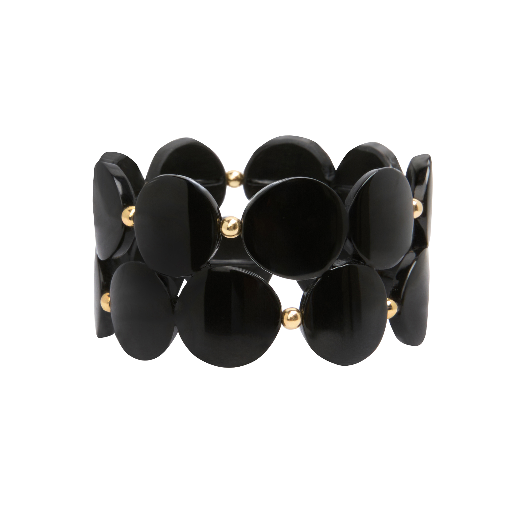JAZZ - Bracelet manchette| Noir