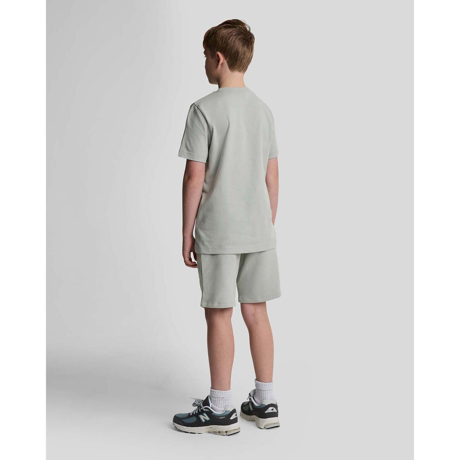 Lyle & Scott  Script Embroidered Sweat Short Kids