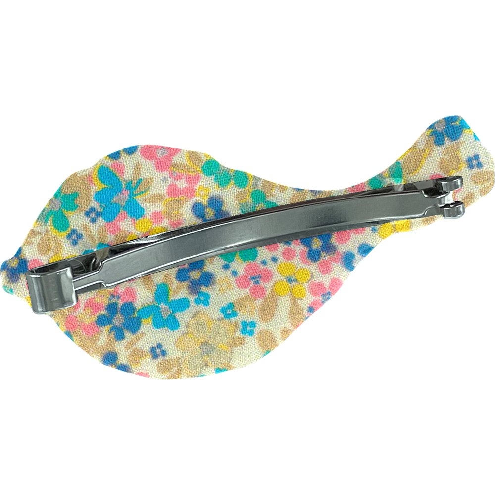 Barrette Mésange Pâquerette Vintage