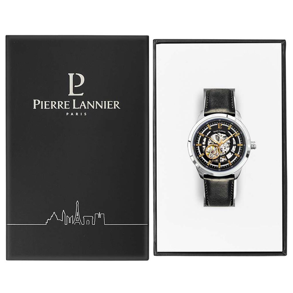 Montre Lannier Collection Automatic Acier Argenté