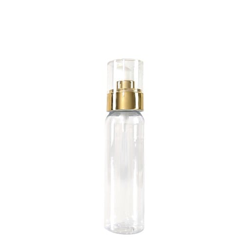 Flacon 100 ml transparent avec pompe cr?