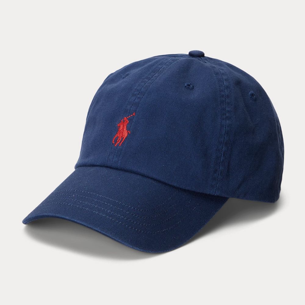 Cotton Chino Baseball Caps Navy