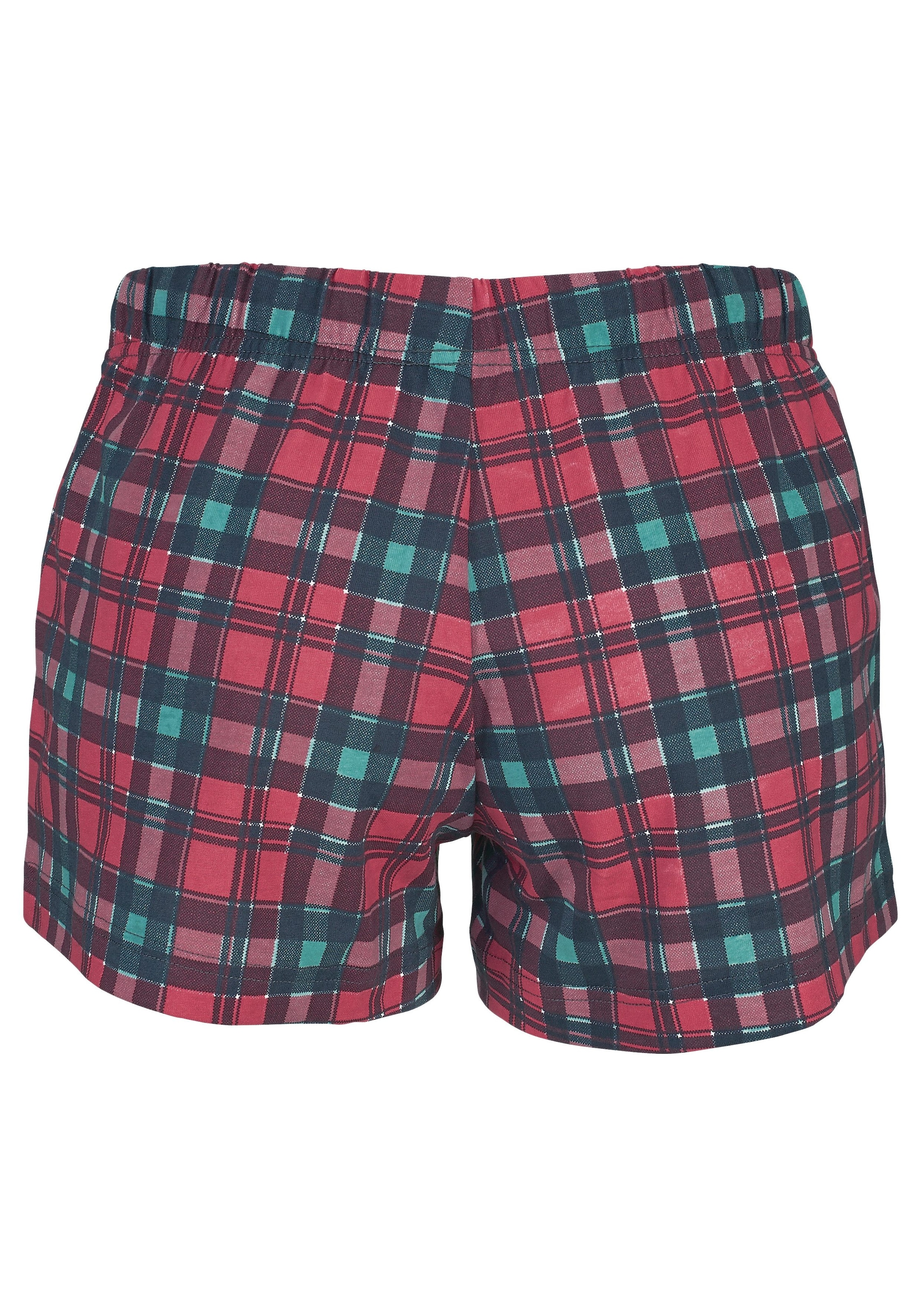 H.I.S Shorty 2 Stk. tlg., mit karierter Shorts