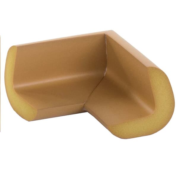 Hjørnebeskyttelse i Foam 4-pack Brown