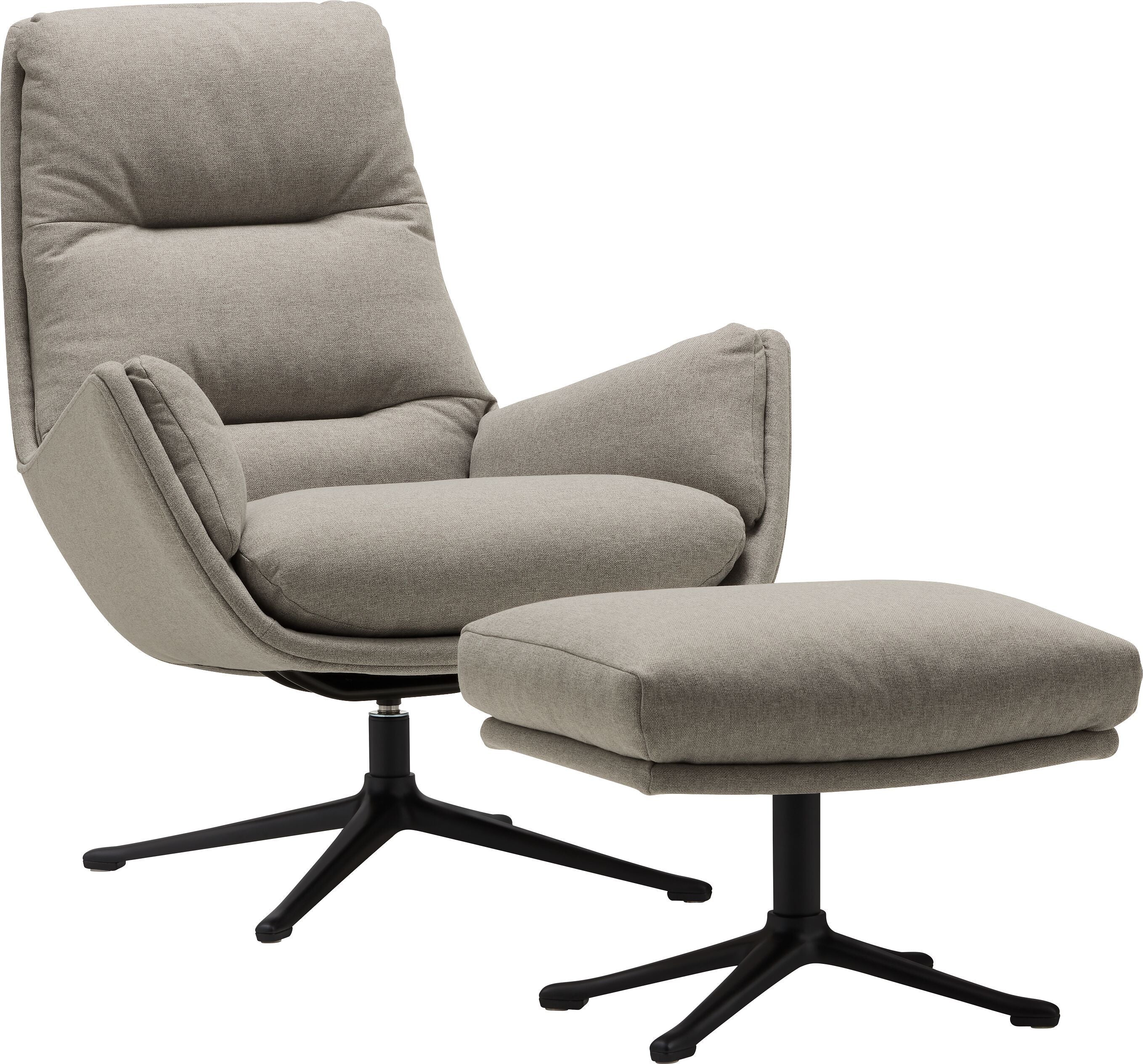 ANDRES Sessel - Grau / B: 51.0 cm x T: 40.0 cm x H: 41.0 cm