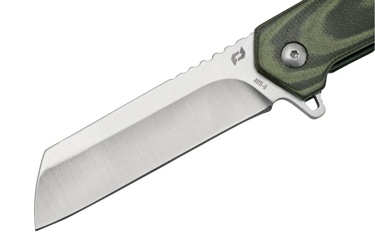 Schrade Lateral 1159291 zwart groen G10, zakmes