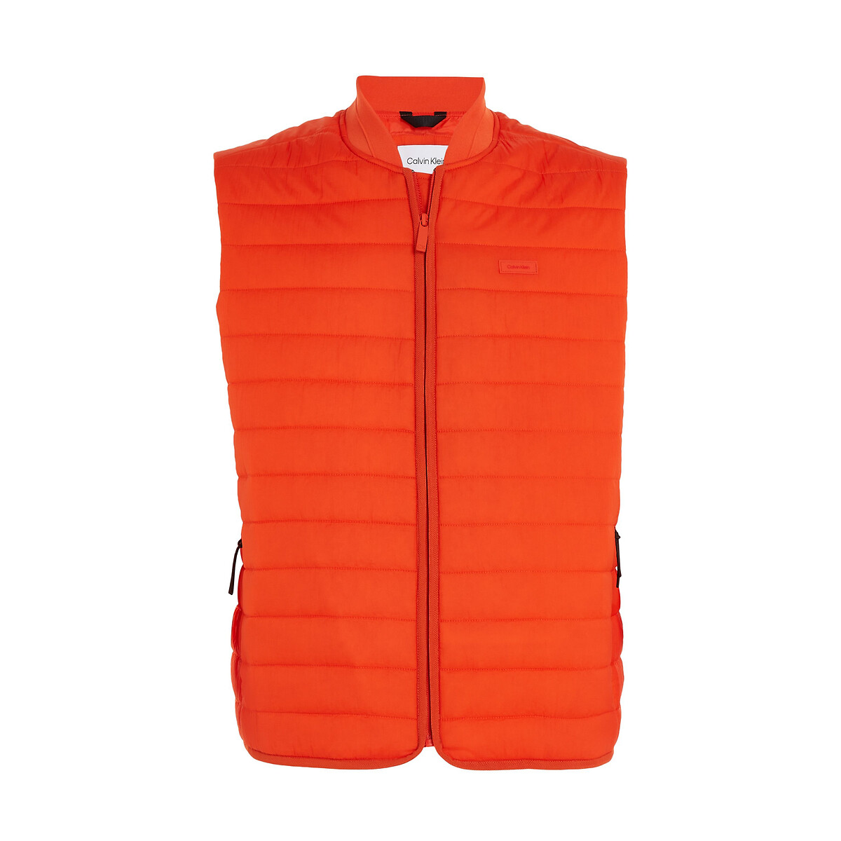CALVIN KLEIN<br>Bodywarmer, efeito enrugado
