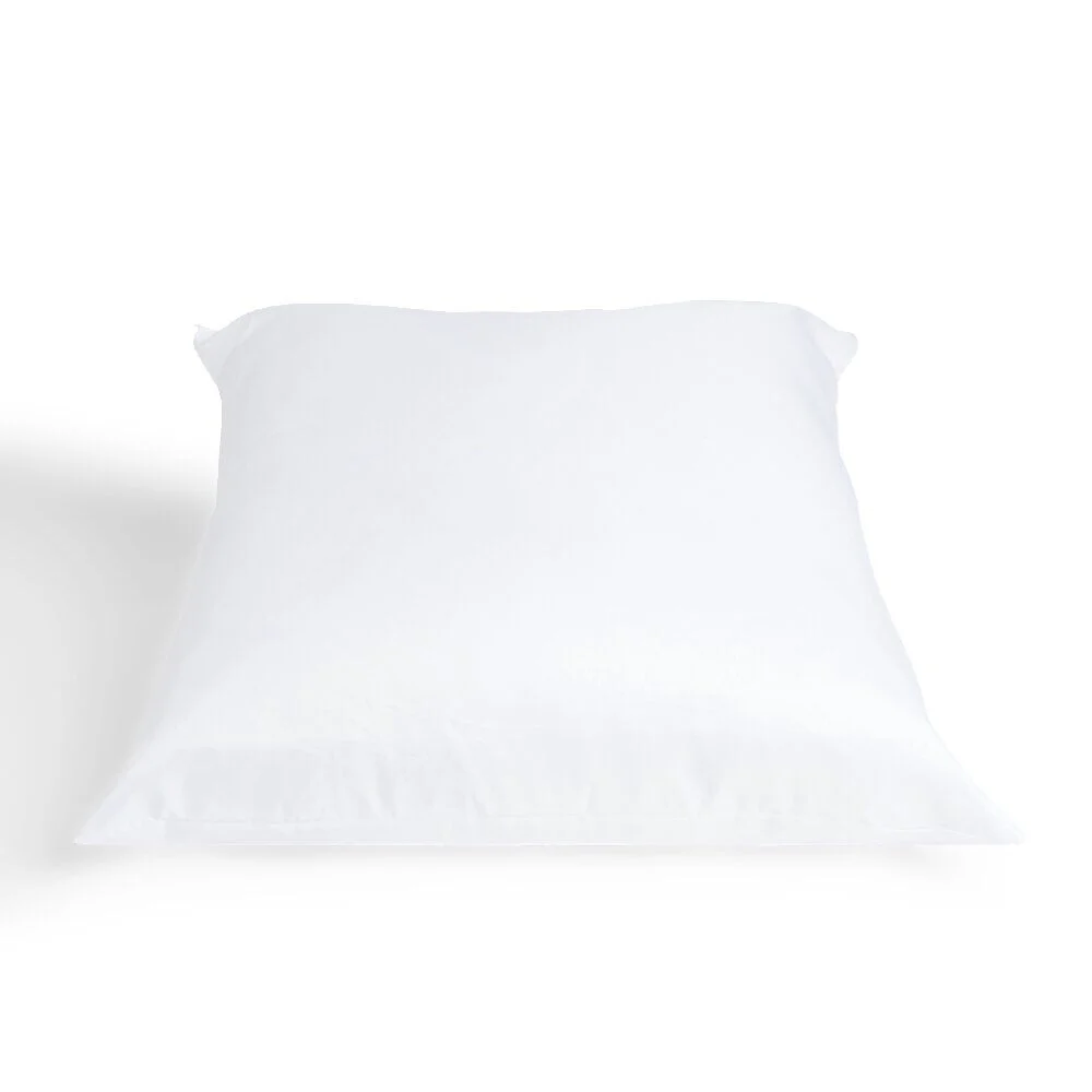 Oreiller confort moelleux 60x60cm polyester blanc