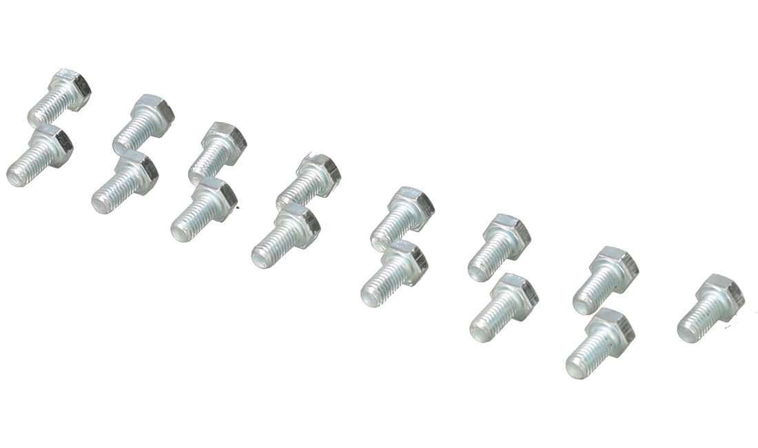 Bolte M5x10 mm - 15 stk.