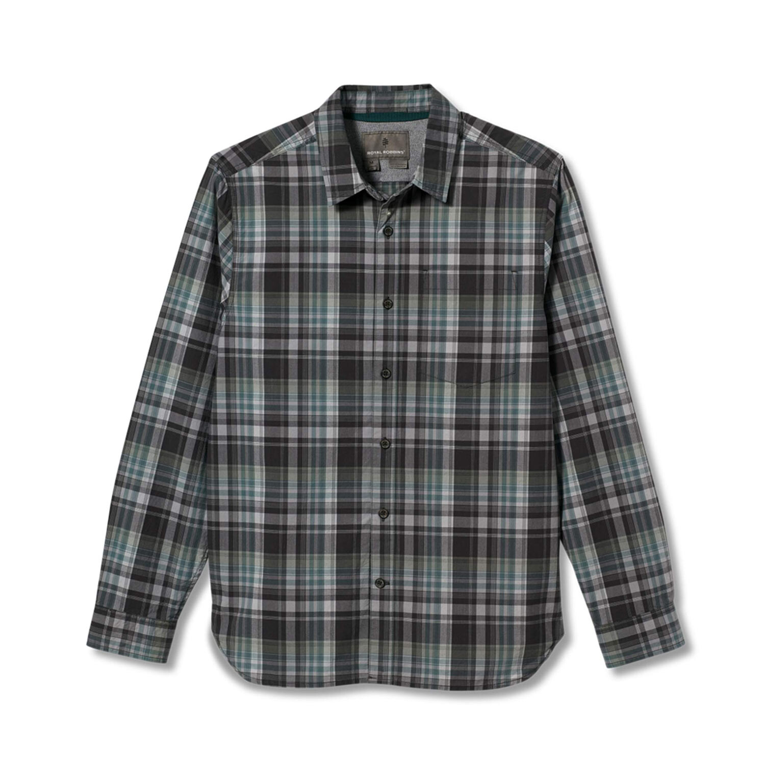 Royal Robbins Mens Trouvaille Organic Cotton Plaid L/S