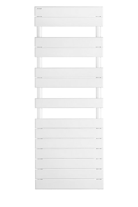 Radiateur sèche-serviettes eau chaude Acova Alpaga blanc symétrique 625W