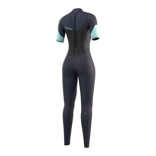 MYSTIC Brand Shortarm 3/2mm Bzip Flatlock Women