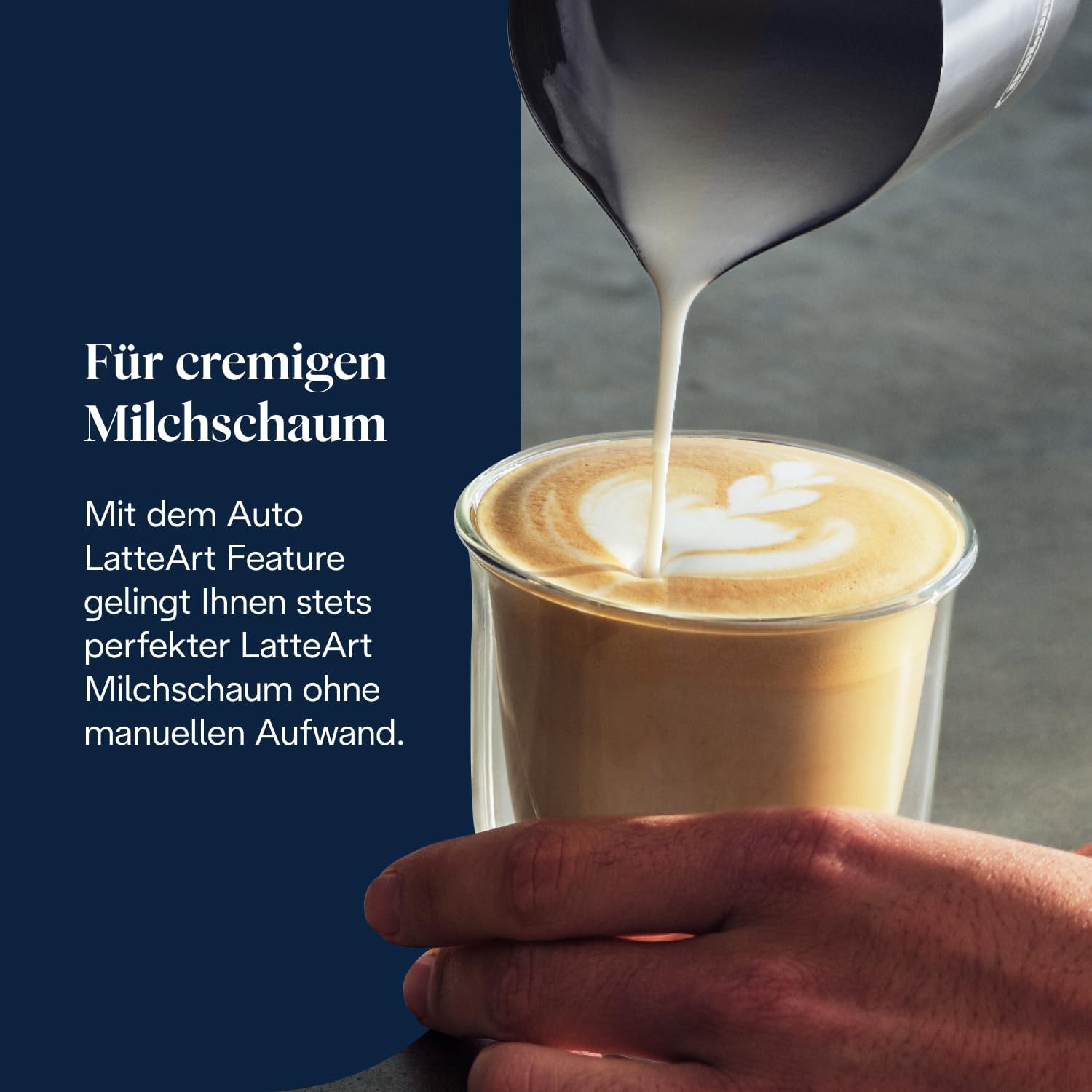 De'Longhi La Specialista Touch - Perfetto Siebträgermaschine Espressomaschine mit Mahlwerk, 10 Getränke, Cold Brew, automatische und manuelle Milchaufschäumung, Touchscreen, Metall (EC9455.M)