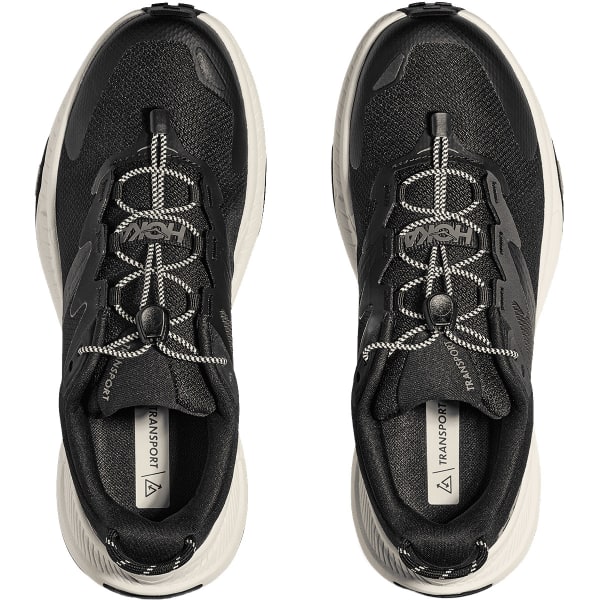 Chaussure running HOKA ONE ONE TRANSPORT BLACK / ALABASTER