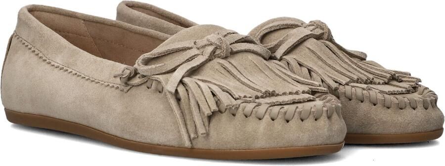 AYANA Mocassins Dames E29018 Maat: 37 Materiaal: Suède Kleur: Beige