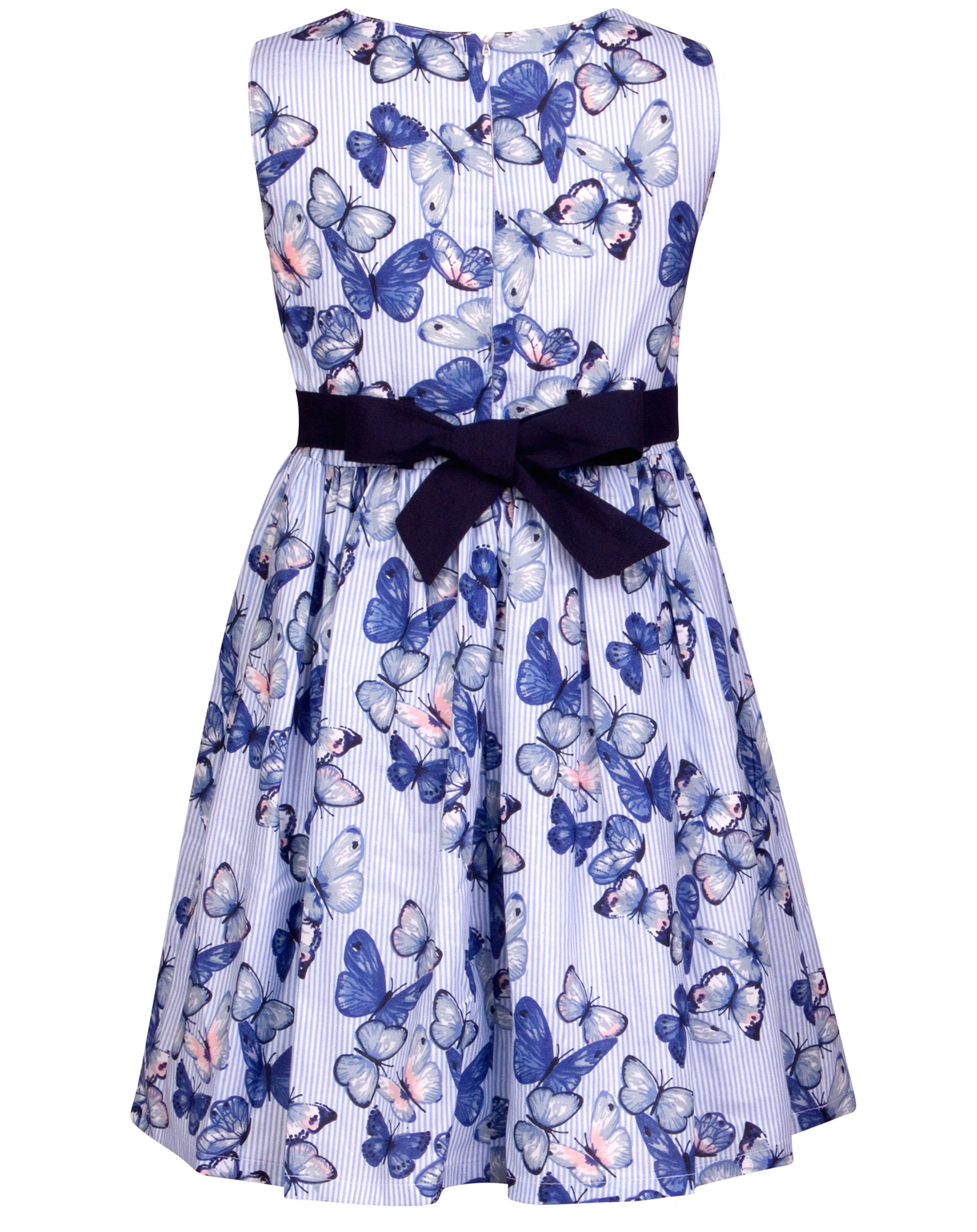 Kleid SCHMETTERLINGE ärmellos in arctic blue