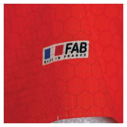 Maillot manches courtes Raidlight Ripstretch Made in France Rouge