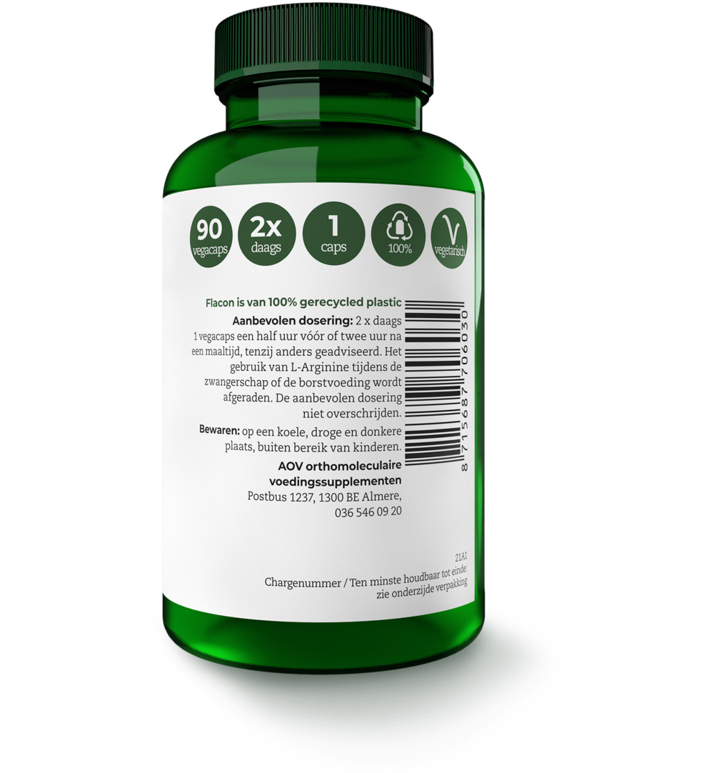 AOV 603 L-arginine (90 vega capsules)