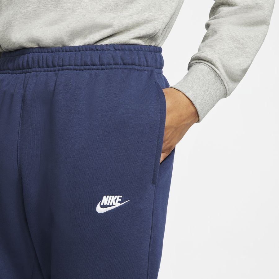 Nike Bas de Survêtement NSW Club - Bleu Marine/Blanc