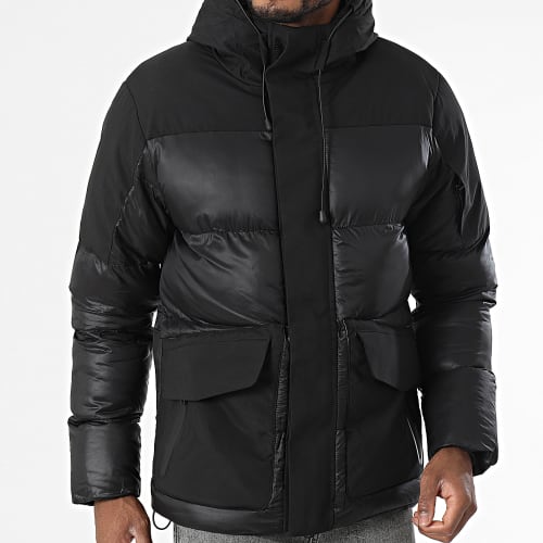 Doudoune Capuche Noir