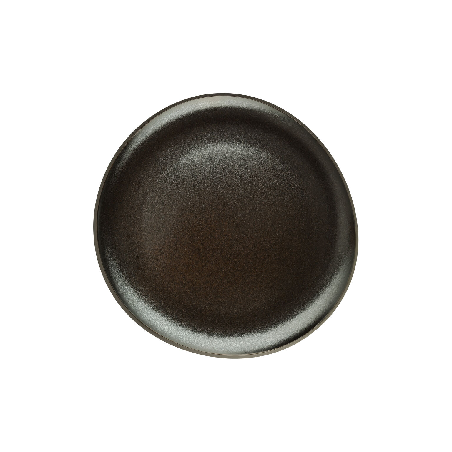 Junto Slate Grey Teller 22 cm flach