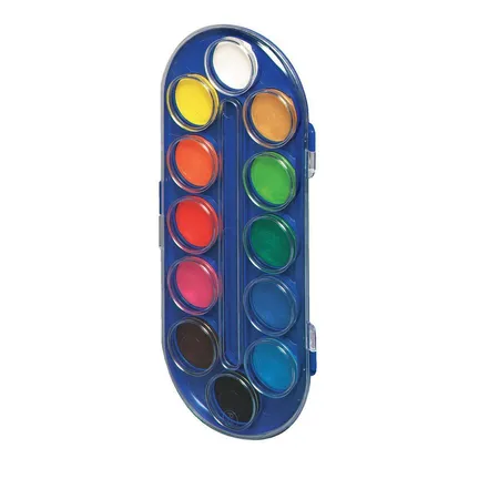 Herlitz Deckfarbkasten mit 12 Farben