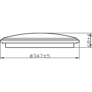 Philips LED plafondlamp Spray 17W 2700K