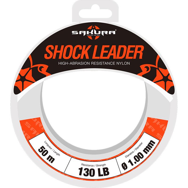 Nylon Sakura Shock Leader - 50M