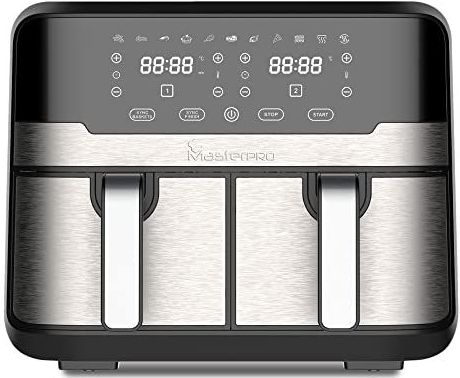MasterPro - Rocket Duo 900 - Airfryer - Zwart - 9L Capaciteit - 2100W Power