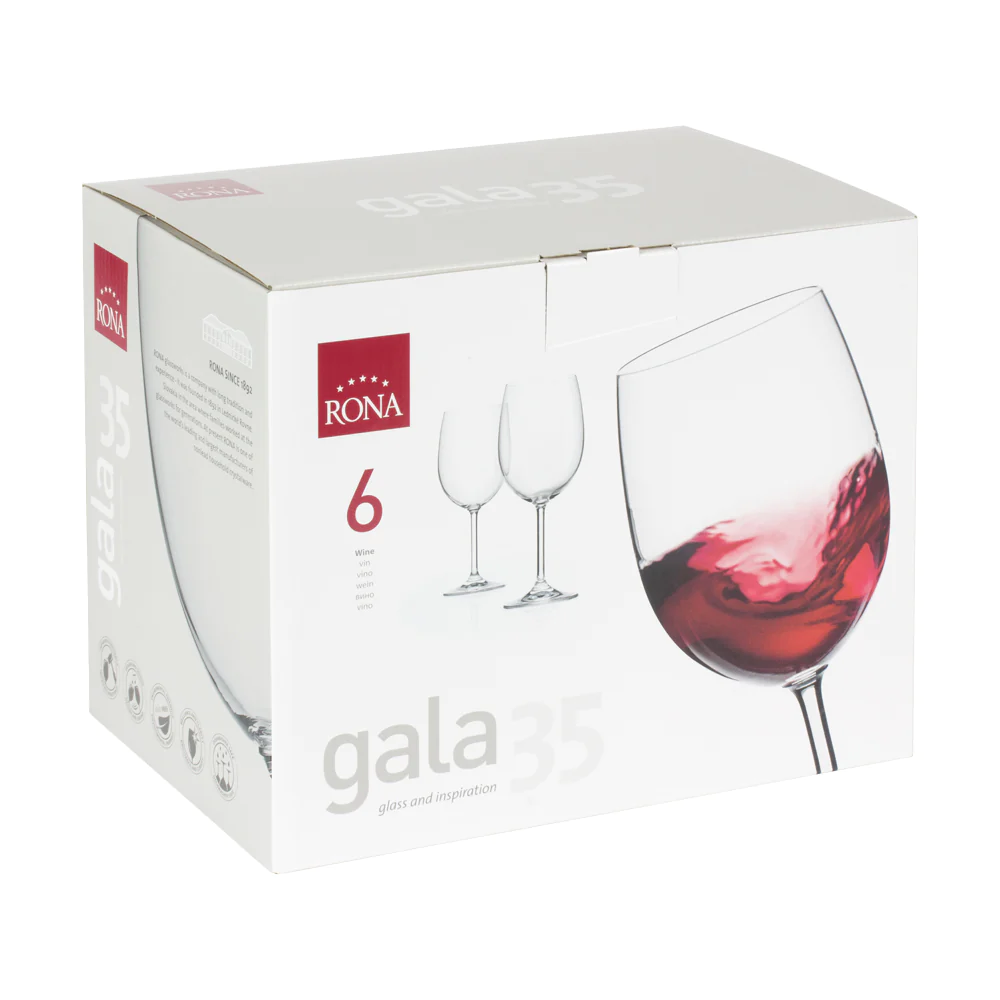 Verre à pied Gala 35 cl (lot de 6) Rona