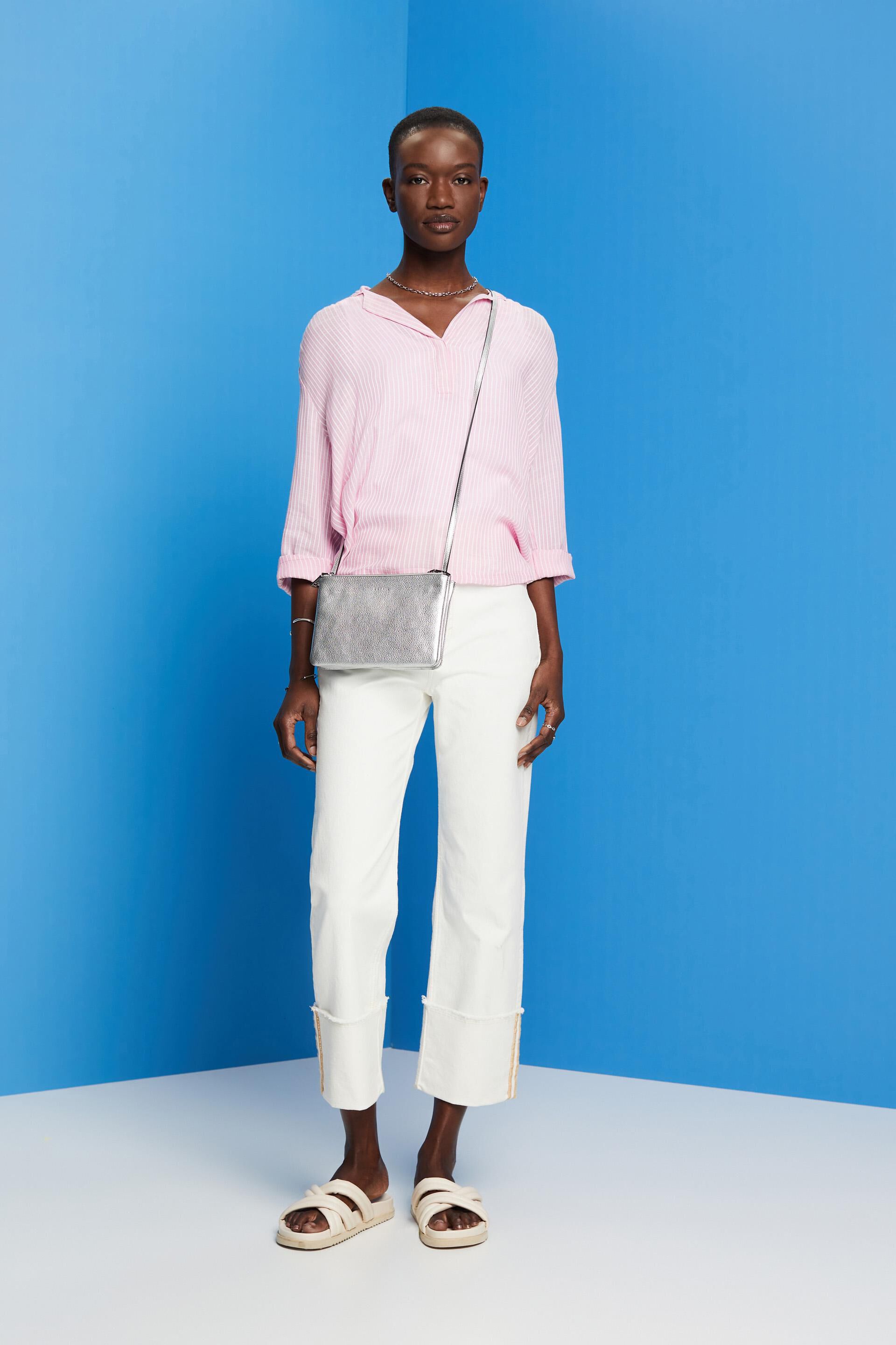 Blouse de coupe ample, LENZING™ ECOVERO™