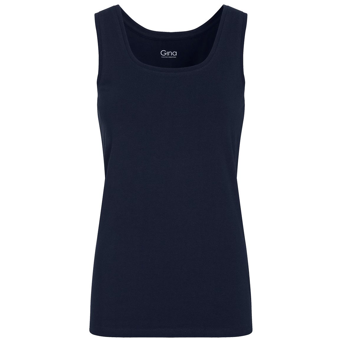 Gina Benotti Damen Top im Basic-Look dunkelblau